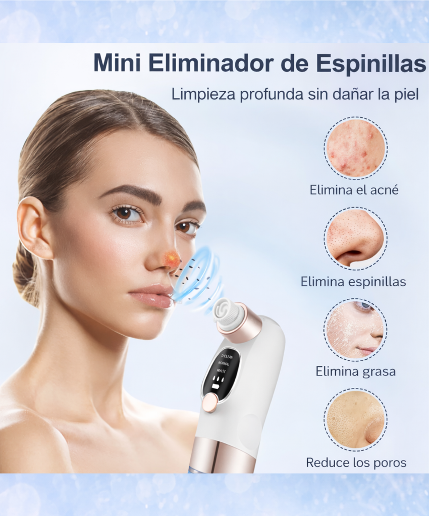 AquaClean Pro – Limpiador Facial de Poros