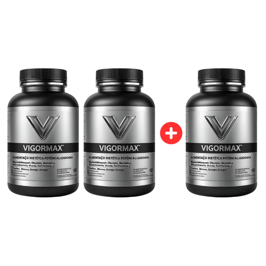 Vigor Max Vitalidad y el Bienestas Masculino COMPRA 2 Y LLEVE 3 + Envío Gratis